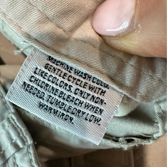 Style & Co. Capri Pants Cargo Style Size 6 Khaki NWT! - Picture 6 of 9